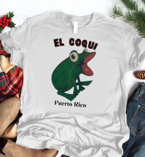 El Coqui Puerto Rico funny Shirt Unisex T-Shirt - Image 4