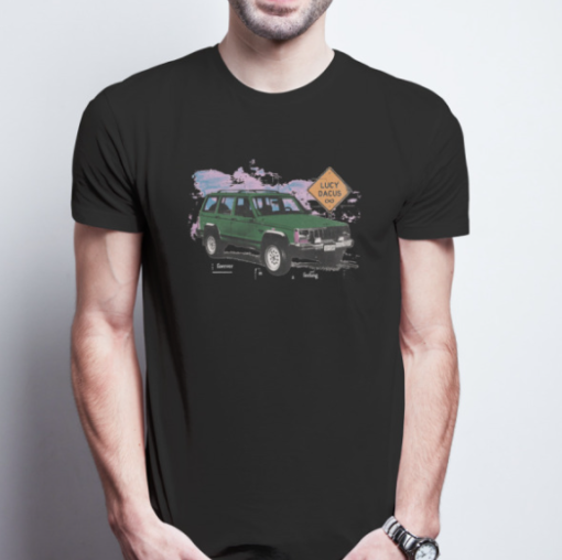 lucy dacus green truck tee Unisex T-Shirt - Image 2