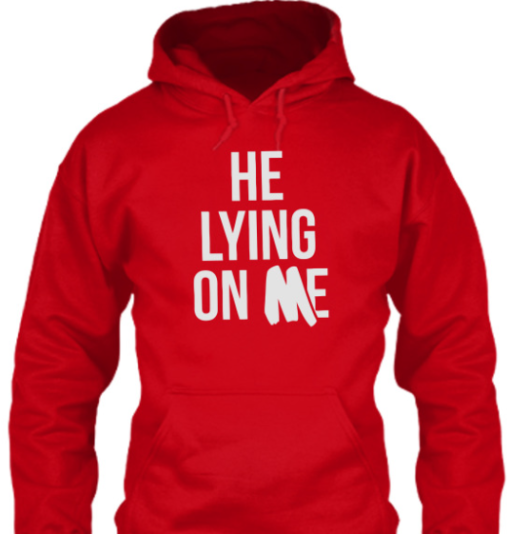 lying on me tee Unisex T-Shirt - Image 5