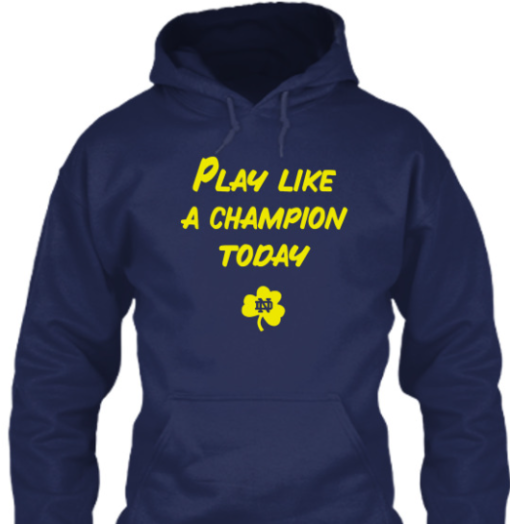 radiantcove2 play like a champion today nd shirt Unisex T-Shirt - Image 5