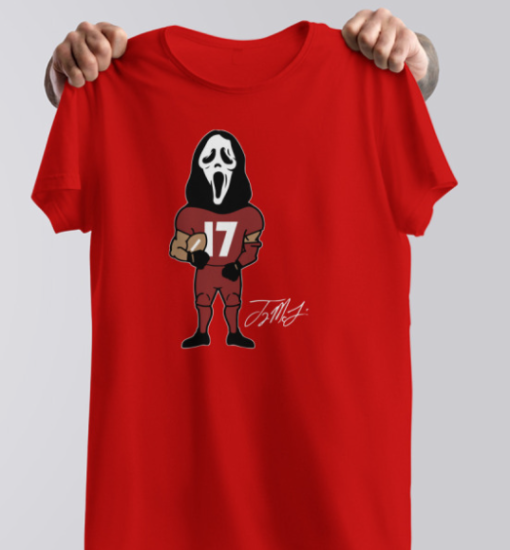 Terry McLaurin Scary Terry Mask shirt T-Shirt - Image 4