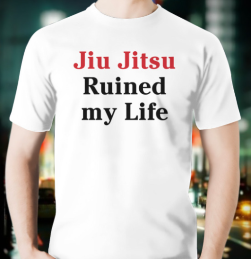 tom brady Jiu Jitsu Ruined my life shirt Unisex T-Shirt - Image 2