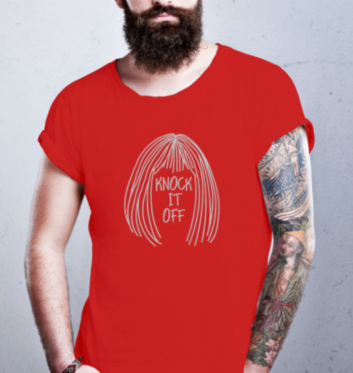 zachariah porter knock it off funny shirt Unisex T-Shirt - Image 4