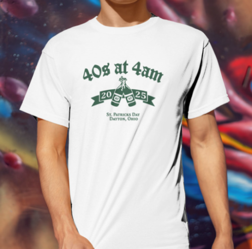 40s at 4 AM Tee Classic T-Shirt - Image 5