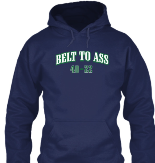 Belt To Ass 40-22 Tee Classic T-Shirt - Image 5