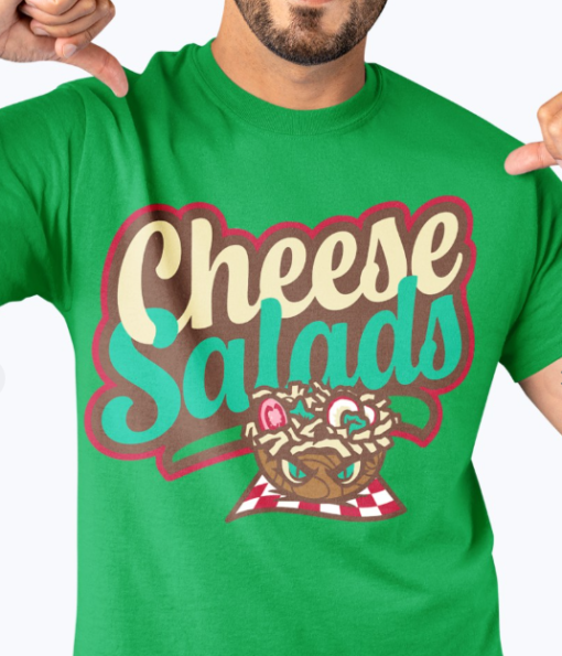 Cheese Salads Jersey Shirt Classic T-ShirT - Image 2