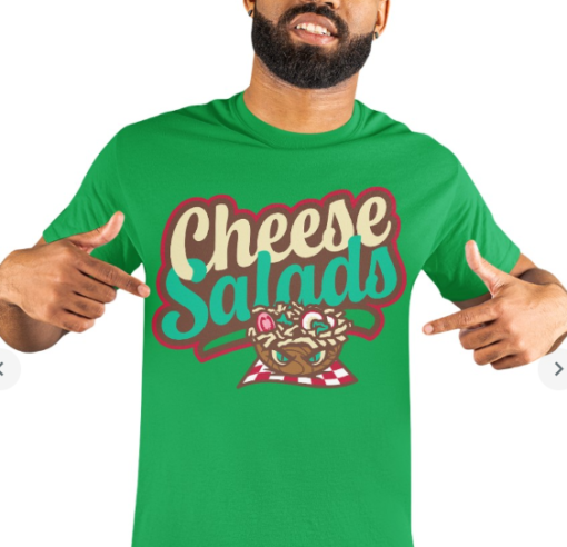 Cheese Salads Jersey Shirt Classic T-ShirT - Image 3