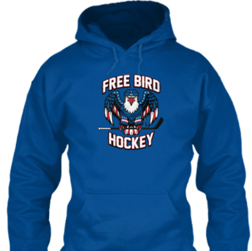 Free Bird Hockey Shirt Classic T-Shirt - Image 5