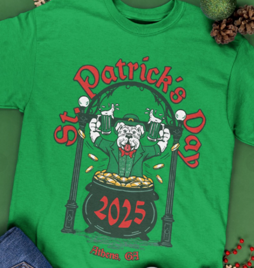 GA St Patrick's Day Pocket Tee Classic T-Shirt