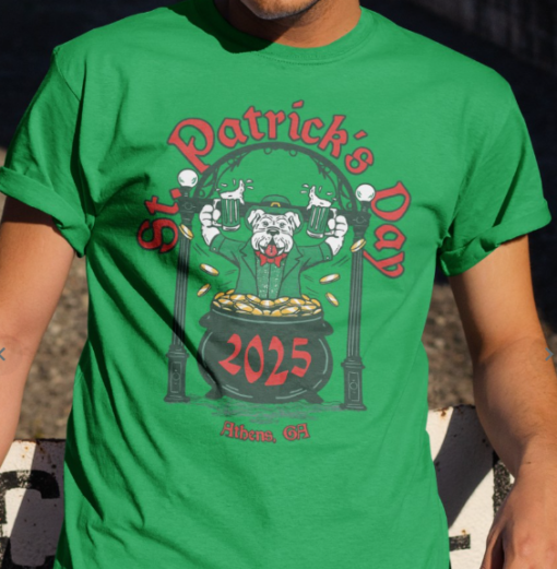 GA St Patrick's Day Pocket Tee Classic T-Shirt - Image 4