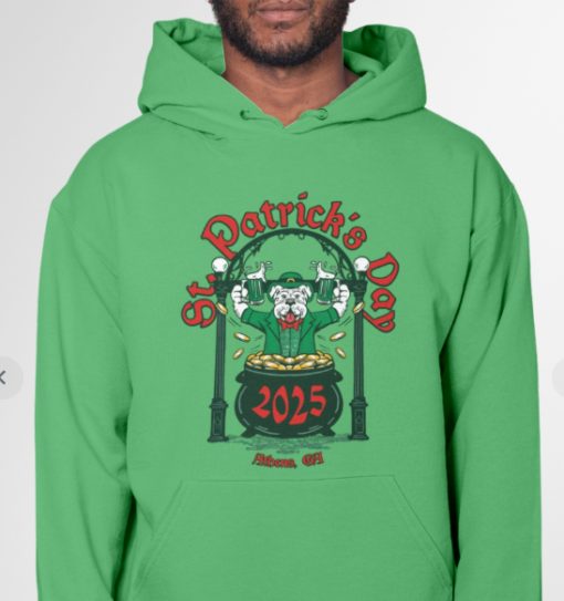 GA St Patrick's Day Pocket Tee Classic T-Shirt - Image 5