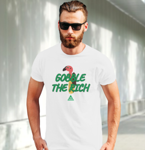 Gobble The Rich Larissa Waters funny Shirt Classic T-Shirt - Image 4