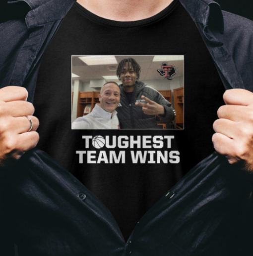 Grant McCasland JT Toppin Toughest Team Wins Texas Tech Shirt Classic T-Shirt