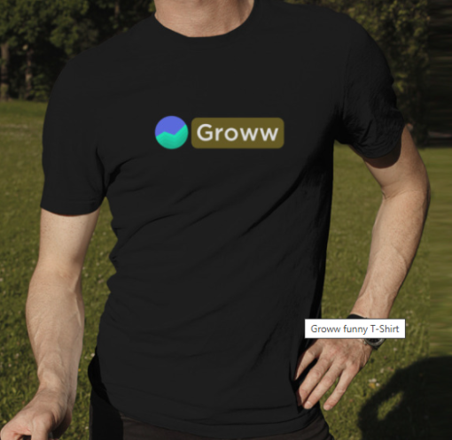 Groww funny shirt Classic T-Shirt - Image 2