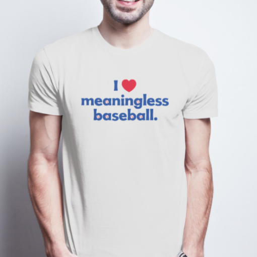 I Love Meaningless Baseball Shirt Classic T-Shirt - Image 2