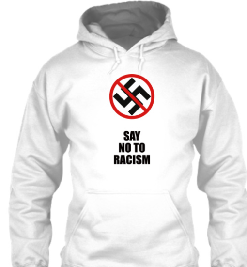 Jakey say no to racism shirt Classic T-Shirt - Image 5