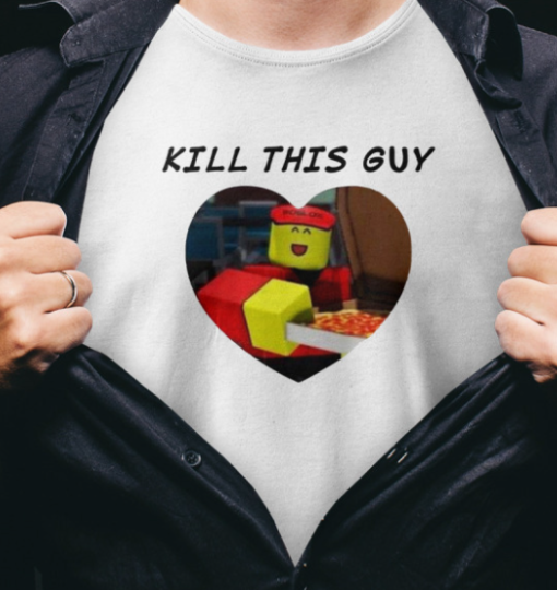 Kill This Guy Roblox Heart shirt Classic T-Shirt