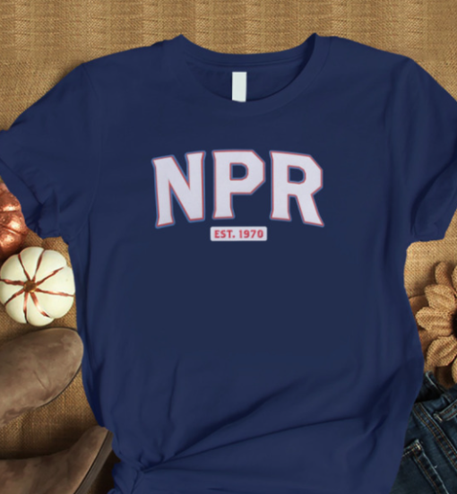 NPR Vintage Navy shirt Classic T-Shirt - Image 3