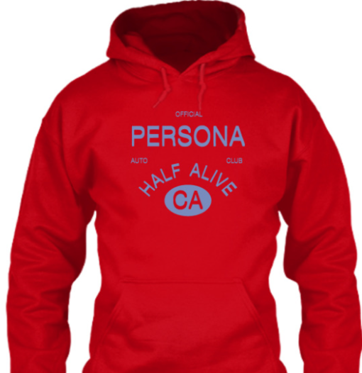 Persona Auto Club Red Shirt Classic T-Shirt - Image 5