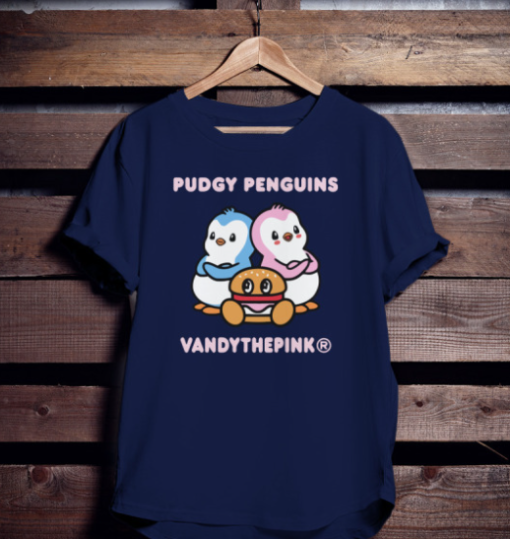 Pudgy Penguins Vandythepink Shirt Classic T-Shirt - Image 2