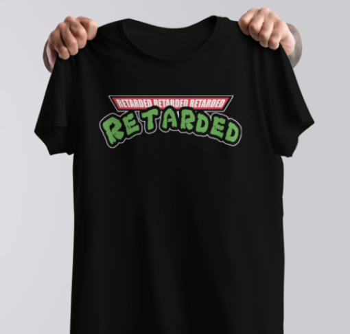 Retarded Shirt Classic T-Shirt - Image 4