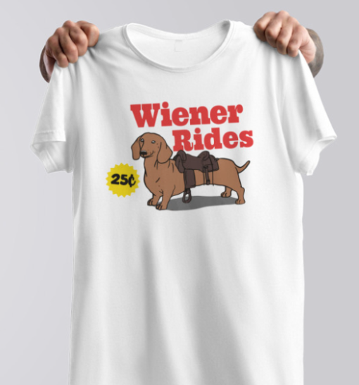 Wiener Rides 25 funny Shirt Classic T-Shirt