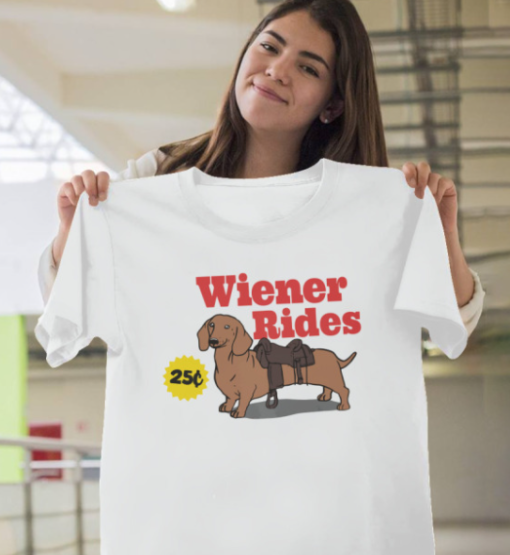 Wiener Rides 25 funny Shirt Classic T-Shirt - Image 4