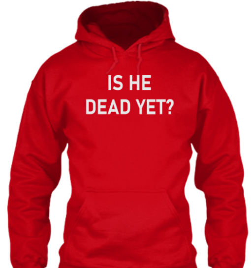 is he dead yet funny shirt Classic T-Shirt - Image 3