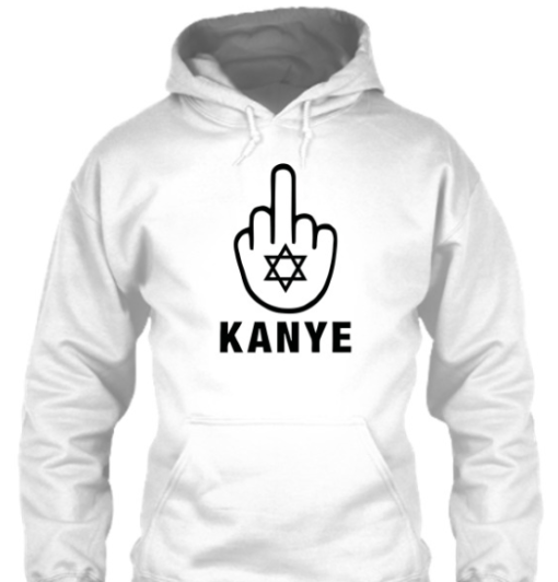 middle finger kanye funny shirt Classic T-Shirt - Image 5