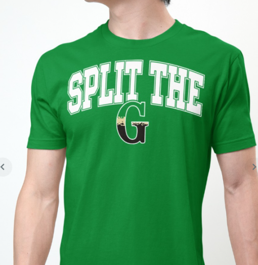 Split The G Crewneck shirt Classic T-ShirT - Image 4