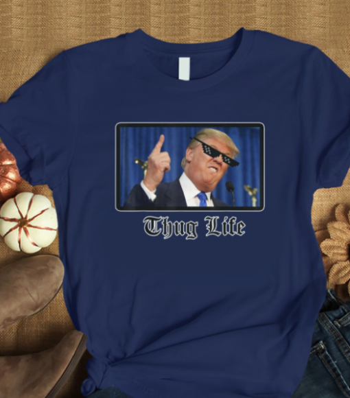 thug life trump 2025 shirt Classic T-Shirt - Image 2