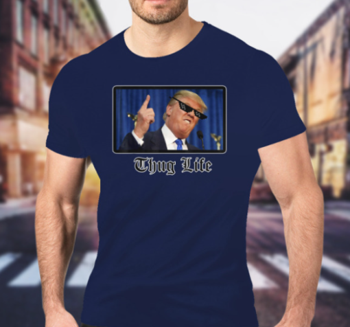 thug life trump 2025 shirt Classic T-Shirt