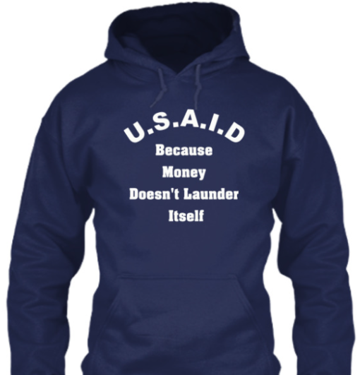 usa id because money doesn't launder itself shirt Classic T-Shirt - Image 5