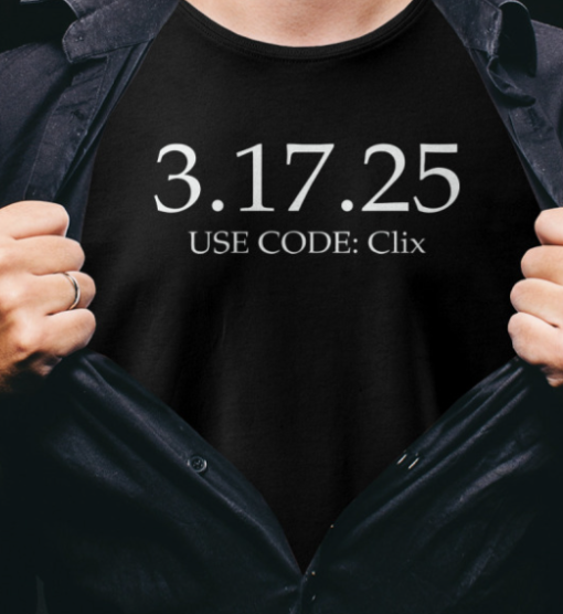 3.17.25 USE CODE CLIX shirt Classic T-Shirt