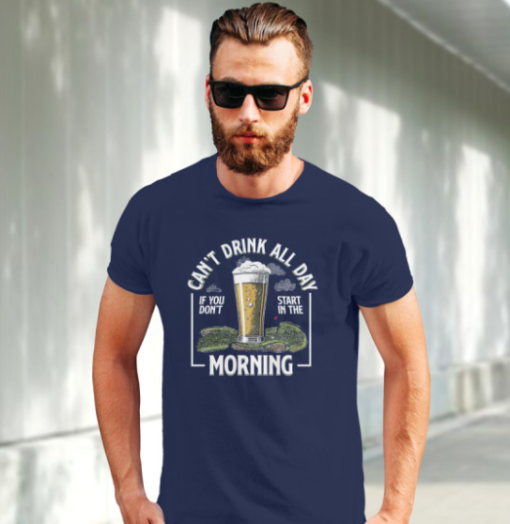 Barstool Golf Drink All Day Tee Classic T-Shirt - Image 2