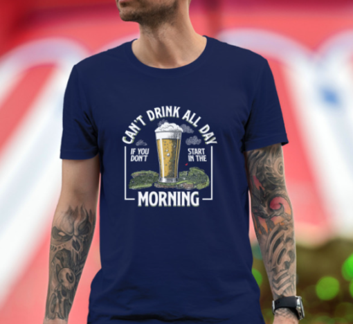 Barstool Golf Drink All Day Tee Classic T-Shirt