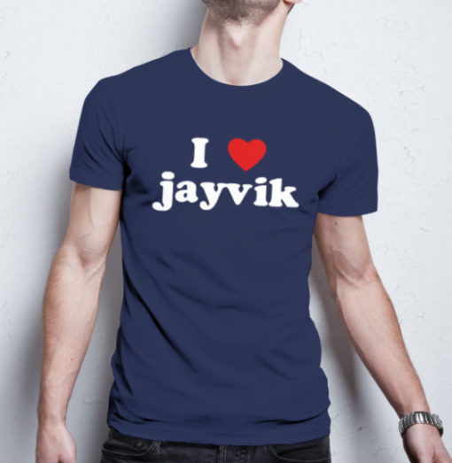 Bbnomula I Love Jayvik Shirt Classic T-Shirt - Image 4