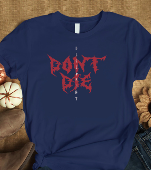 Bryan johnson Blueprint Don't Die Grunge Shirt Classic T-Shirt - Image 2