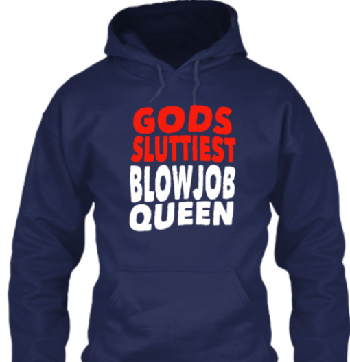 Gods Sluttiest Blowjob Queen Shirt Classic T-Shirt - Image 5