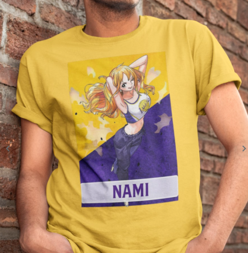 Lakers One Piece Nami Storm The Court Shirt Classic T-Shirt