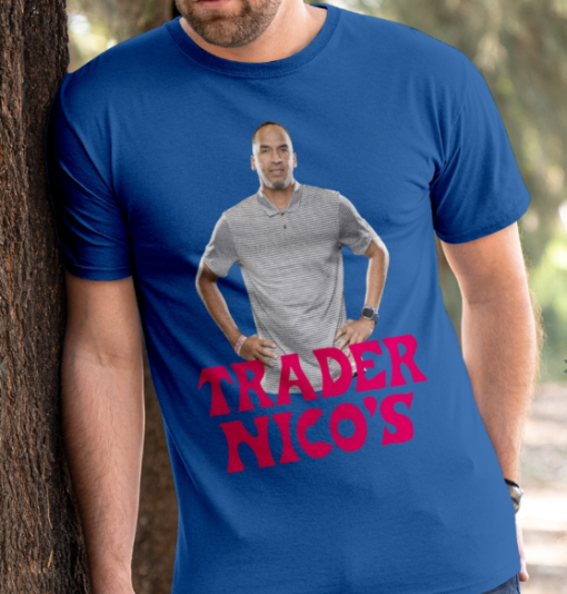 Nico Harrison Trader Nico’s Shirt Classic T-Shirt - Image 2