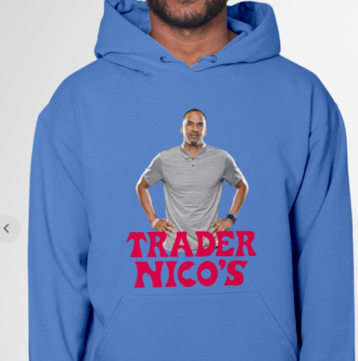 Nico Harrison Trader Nico’s Shirt Classic T-Shirt - Image 5