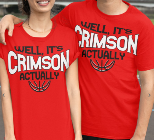 Well It's Crimson actually Tee Classic T-Shirt - Image 2