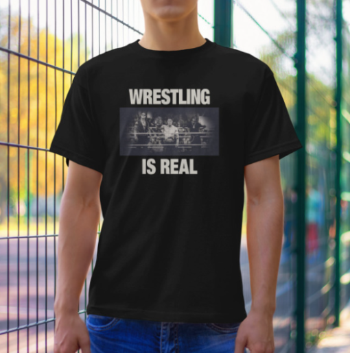 wrestling is real shirtClassic T-Shirt - Image 4